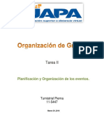 Tarea 2 Organizacion de Grupos y Eventos