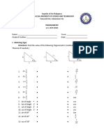 Test Paper in Trigo