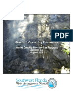 Water Quality Monitoring Program Standard Operating Procedures