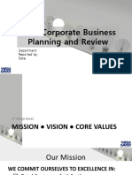 Business Review Template