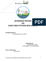 Internship Report ON 132Kv Grid Station New Sialkot: G E P C