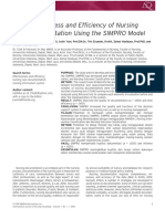 SIMPRO Model For Effectivennes Nursing Model