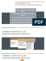 Empresa Individual de Responsabilidad Limitada DIAPOSITIVAS 1.0