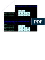 Directional Cal Sheet