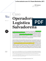 Opls El Salvador Caso de Estudio Logística