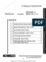 Kobelco SK 200 10 Manual