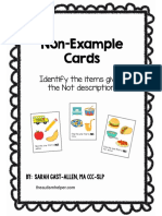 Non Example Task Cards