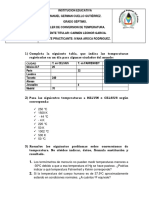 Taller de Conversion de Temperatura Grado 7