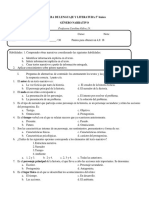 Prueba Narrativa 5°