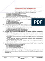 Taller Refuerzo Examen Final - VIAS METABOLICAS - 2019-4