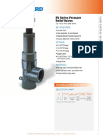 RV Series Pressure Relief Valves: Key Features