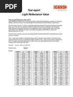 What Is Light Reflectance Value (LRV) ?