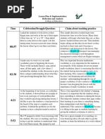 Time Celebration/Struggle/Question: Claim About Teaching Practice