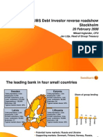 UBS Debt Investors