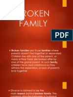 Broken Family