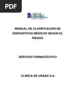 Manual de Clasificación de D. Médicos