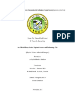 Phytoextraction of Mercury-Contaminated Soil Using Cogon Grass (Imperata Cylindrica)