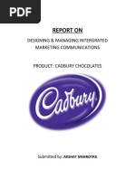 Report On Imc (Cadbury)