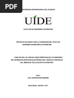 Proyecto de Grado para La Obtención Del Título de Ingeniero en Mecánica Automotriz