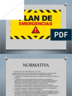 Diapositivas de Plan de Emergencias