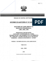 Contraloría Investiga A Secretaria General de La Presidencia Por Obras en Palacio de Gobierno