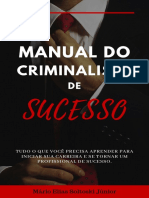 Manual Do Criminalista de Sucesso