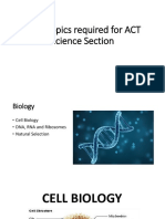 1) Cell Biology