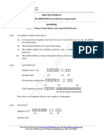 Cbse Test Paper-04 CLASS - XII CHEMISTRY (Coordination Compounds)