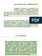 Procesos Auxiliares Del Aprendizaje