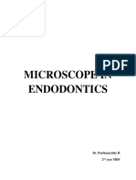 Microscope in Endodontics