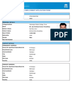 Tcs Employment Application Form: DT20196047081 WEB