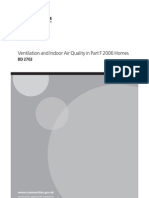 Ventilation and Indoor Air Quality in Part F 2006 Homes