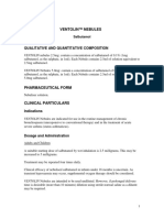 Ventolin™ Nebules: Qualitative and Quantitative Composition