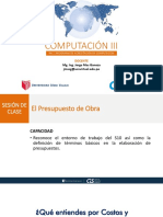 Computación Iii: Mg. Ing. Jorge Mas Ganoza Jmasg@ucvvirtual - Edu.pe