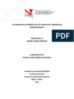 Los Principios de Unidroit en Los Contratos Comerciales Internacionales