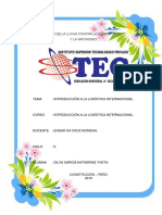 Introducción A La Logística Internacional
