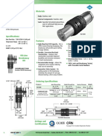 Fill-Line Breakaway (FLB-5000) - Heavy-Duty Truck/Bus: Materials