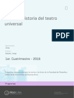 Uba Ffyl P 2016 Art Historia Del Teatro Universal