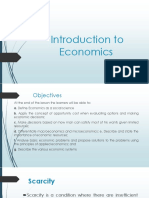 Introduction To Economics