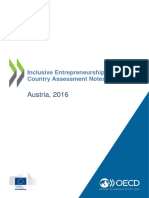 Austria, 2016: Inclusive Entrepreneurship Policies, Country Assessment Notes