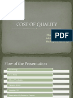 Cost of Quality