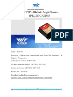 Datasheet Witmotion