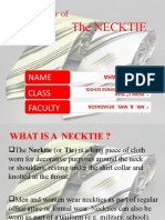 A Brief History Of: The Necktie