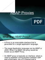 Traning PPT On ABAP Proxies