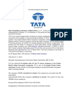 TCS-Tata Consultancy and Services