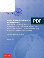 Oracle Supply Chain Management Cloud-PLAN To PRODUCE