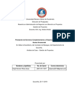 Prestación de Servicios Complementarios A Empresas Cultivadoras de Grama