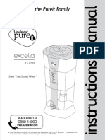 Pureit Excella User Manual PDF