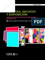 Revistas Archivos y Exposición Argentina