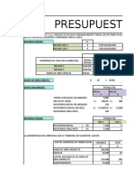 Presupuestos Costos - Perez Torres Jose Alonso